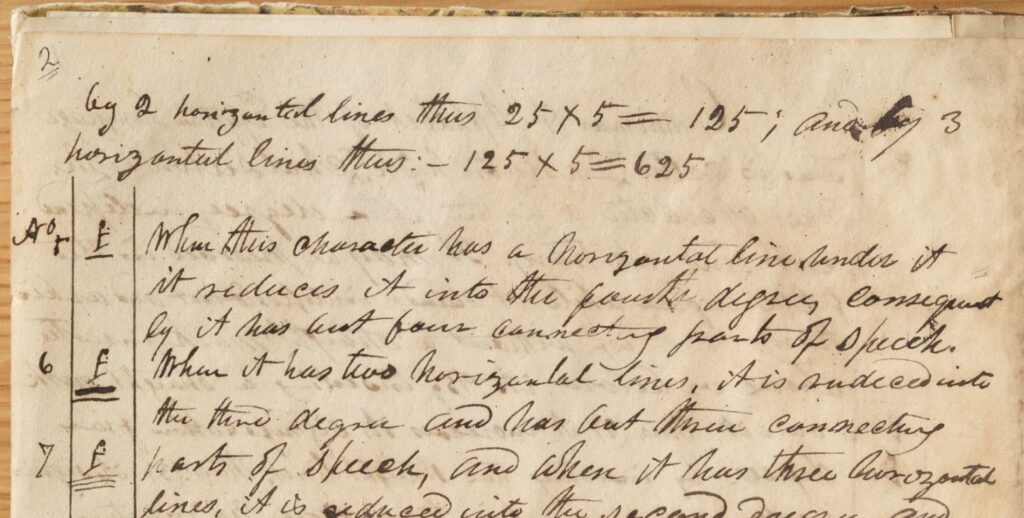 Egyptian Grammer explaining degrees